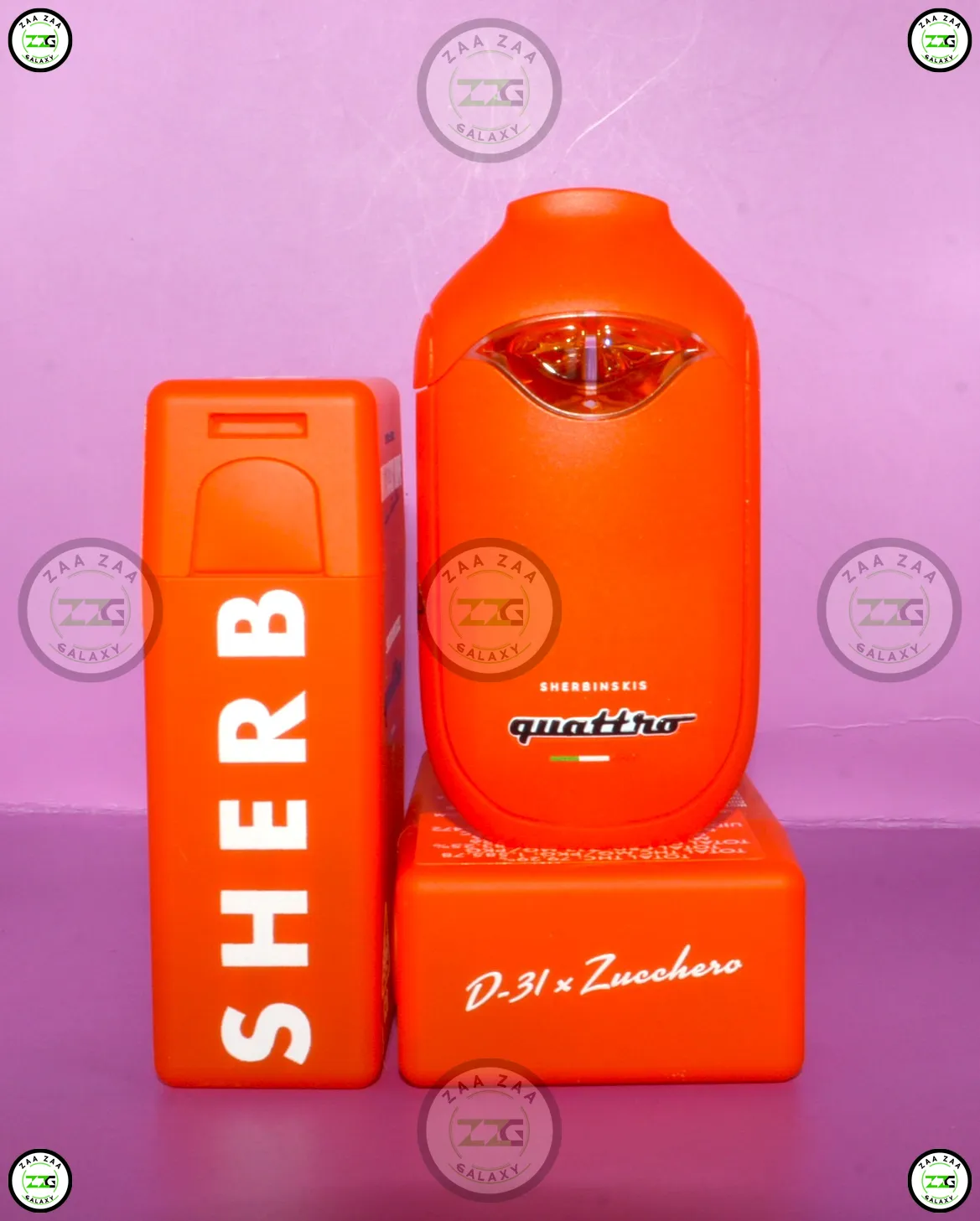 Sherbinskis DUAL Chamber Vapes D-31 X ZUCCHERO