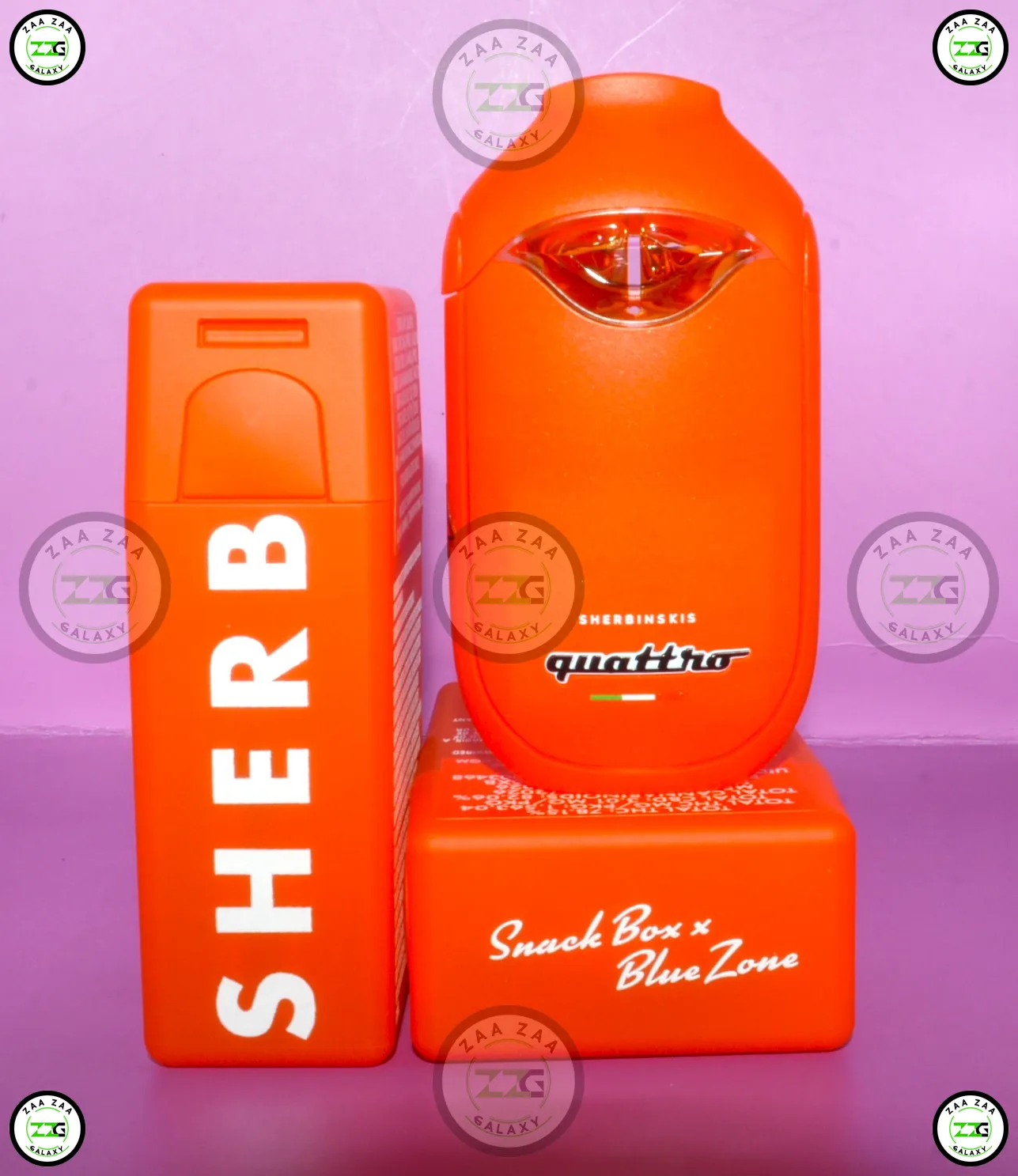 Sherbinskis DUAL Chamber Vapes SNACK BOX X BLUE ZONE