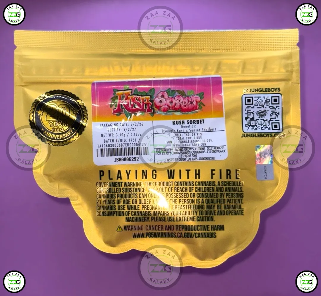 JUNGLE BOYS 20TH ANNIVERSARY KUSH SORBET
