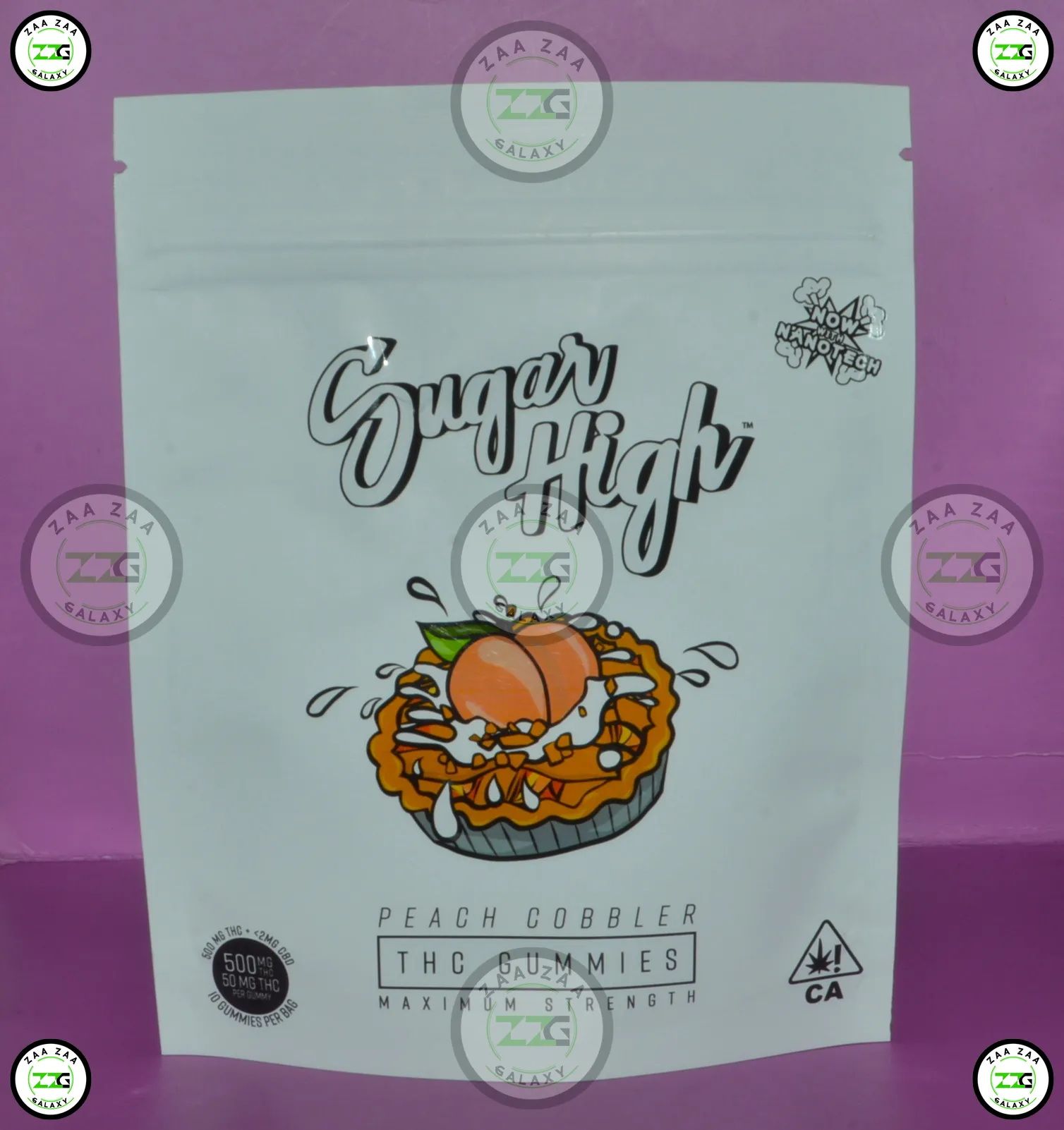 SUGAR HIGH GUMMIES PEACH COBBLER