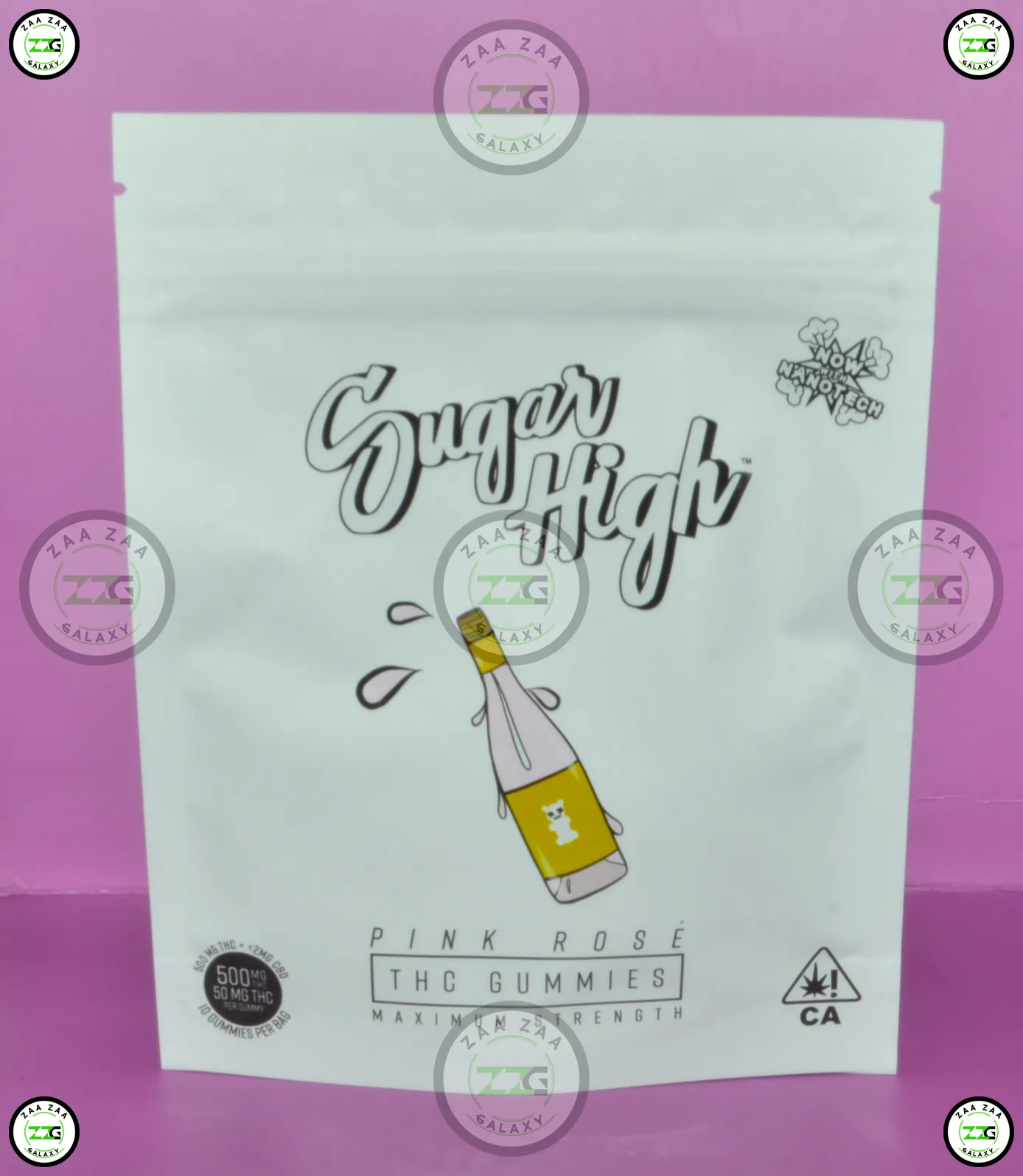 SUGAR HIGH GUMMIES PINK ROSE