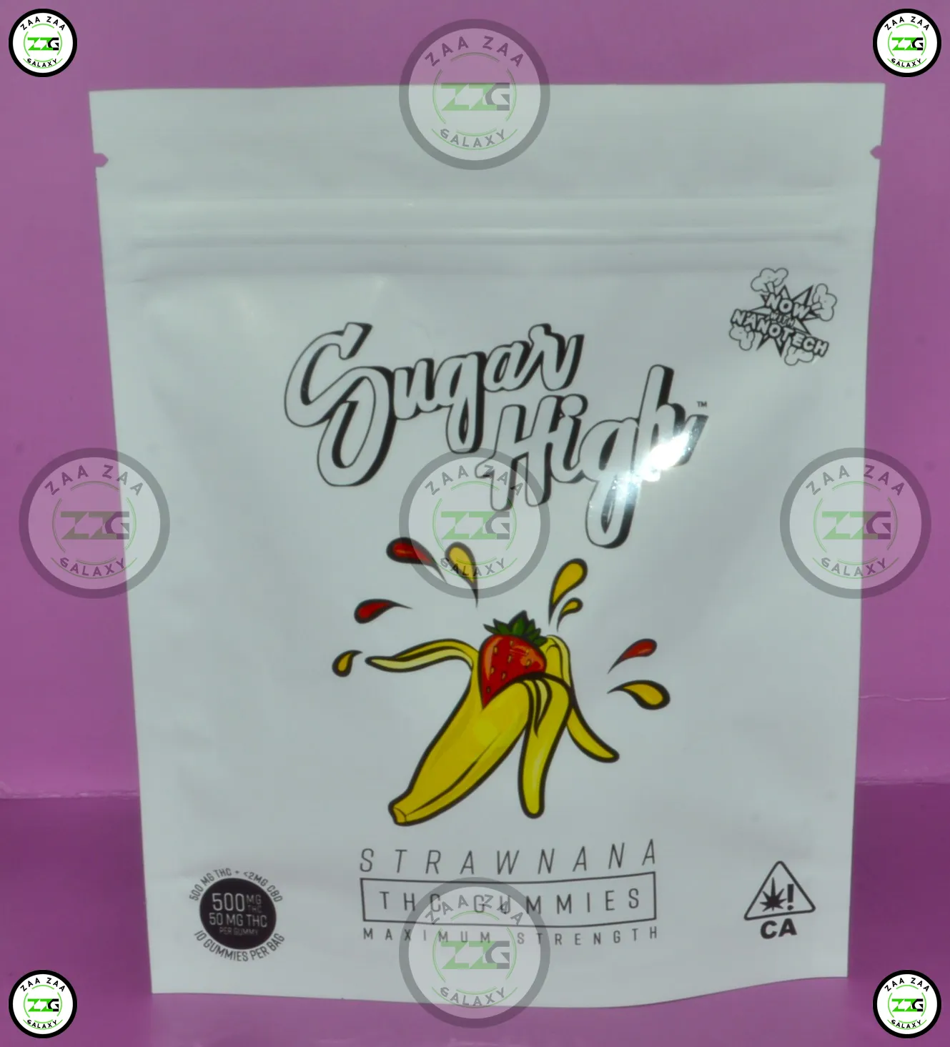 SUGAR HIGH GUMMIES STRAWNANA