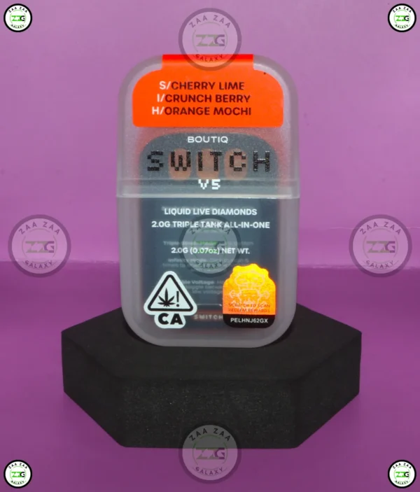 elfbar nachfüll pod läuft aus Boutiq – Switch V5 2.0g Live Diamond Disposable – Arctic Frost × Rocket Pop  × Tropic Haze – Be Pain Free Global main image 0